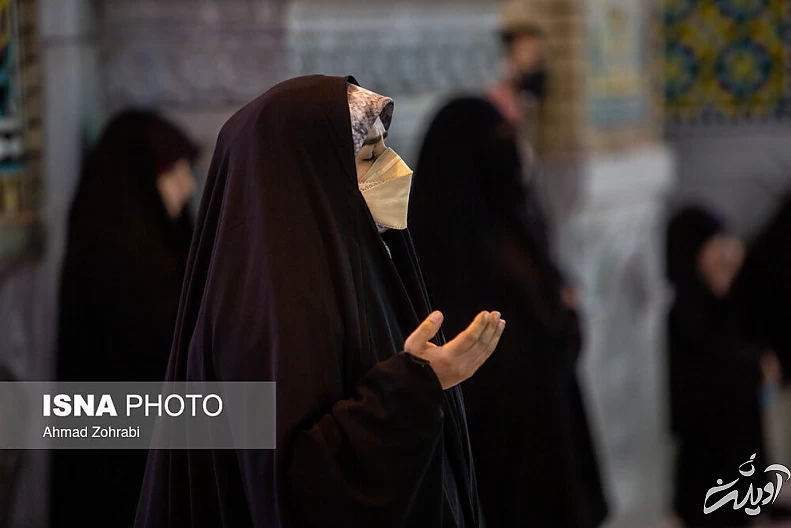 (تصاویر) شب آرزو‌ها در حرم حضرت فاطمه معصومه(س)